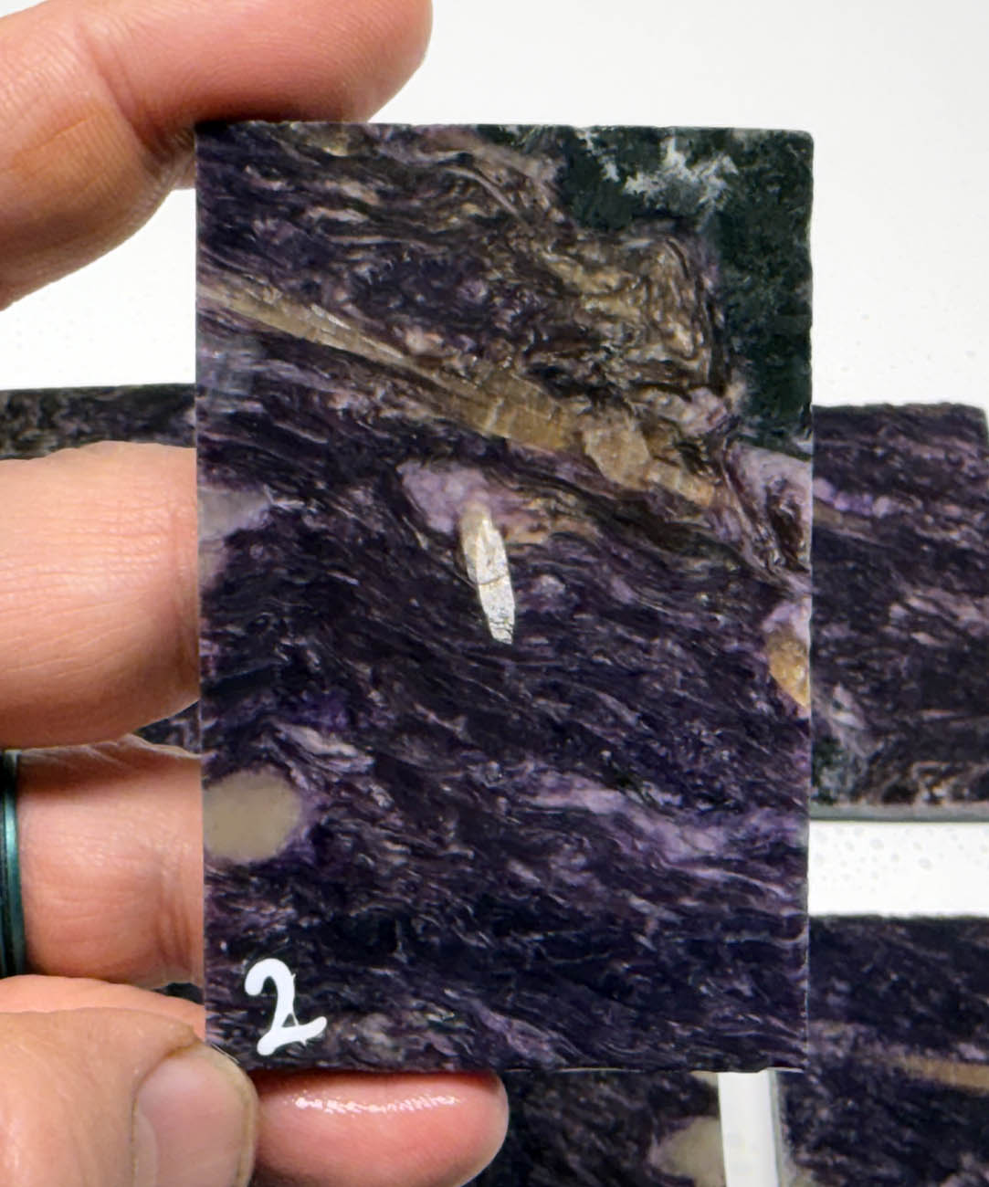 Charoite AA Grade Russian Purple Slabs CS2