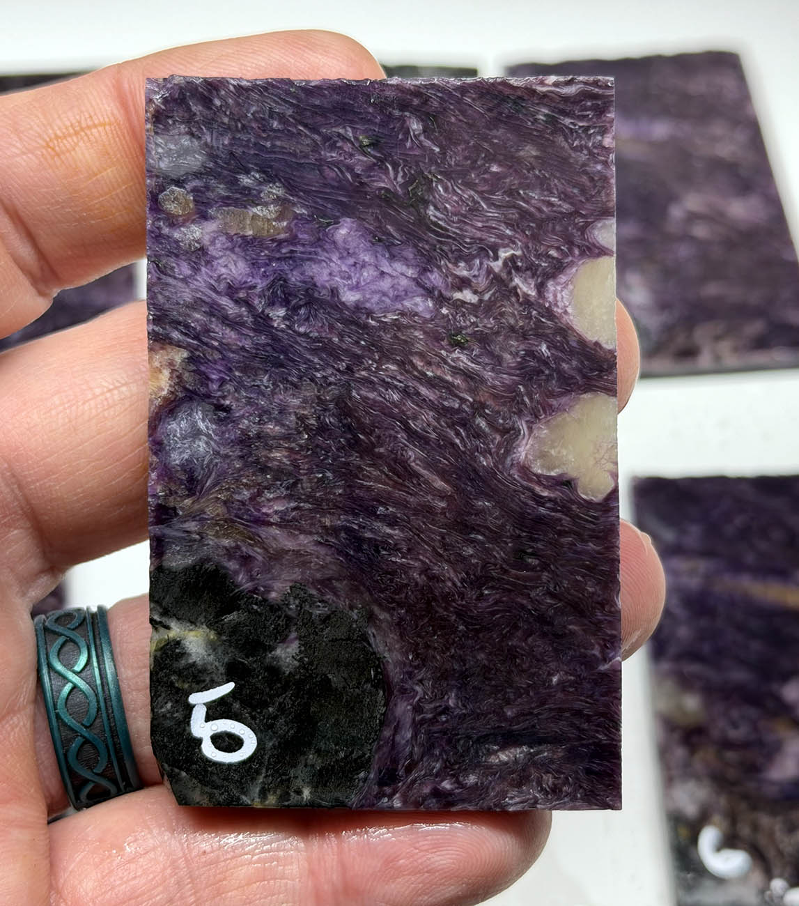 Charoite AA Grade Russian Purple Slabs CS2