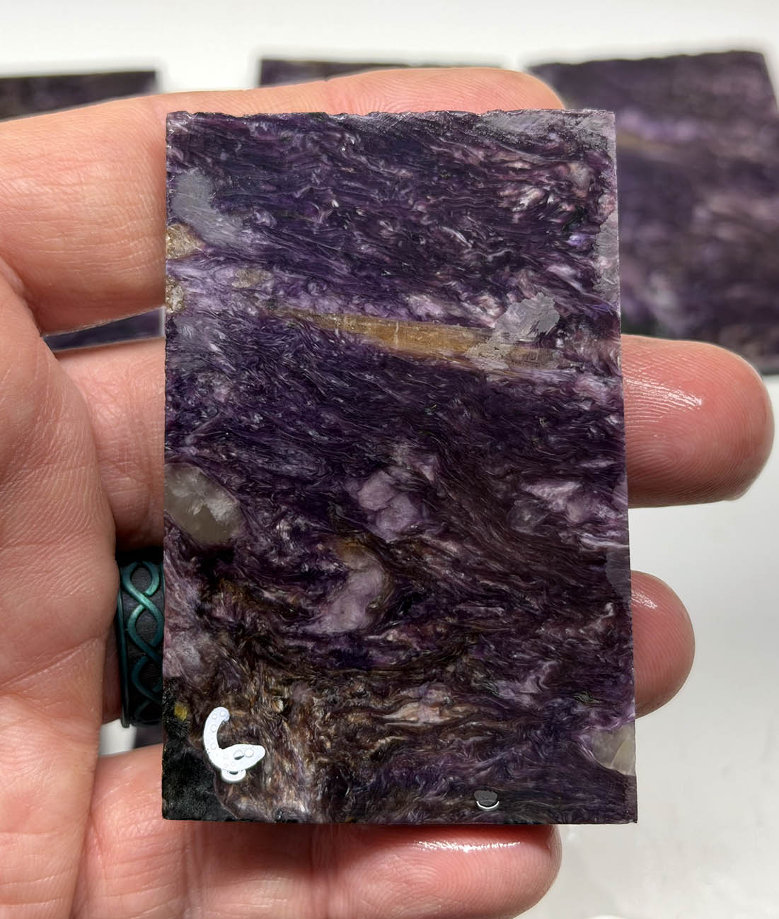 Charoite AA Grade Russian Purple Slabs CS2