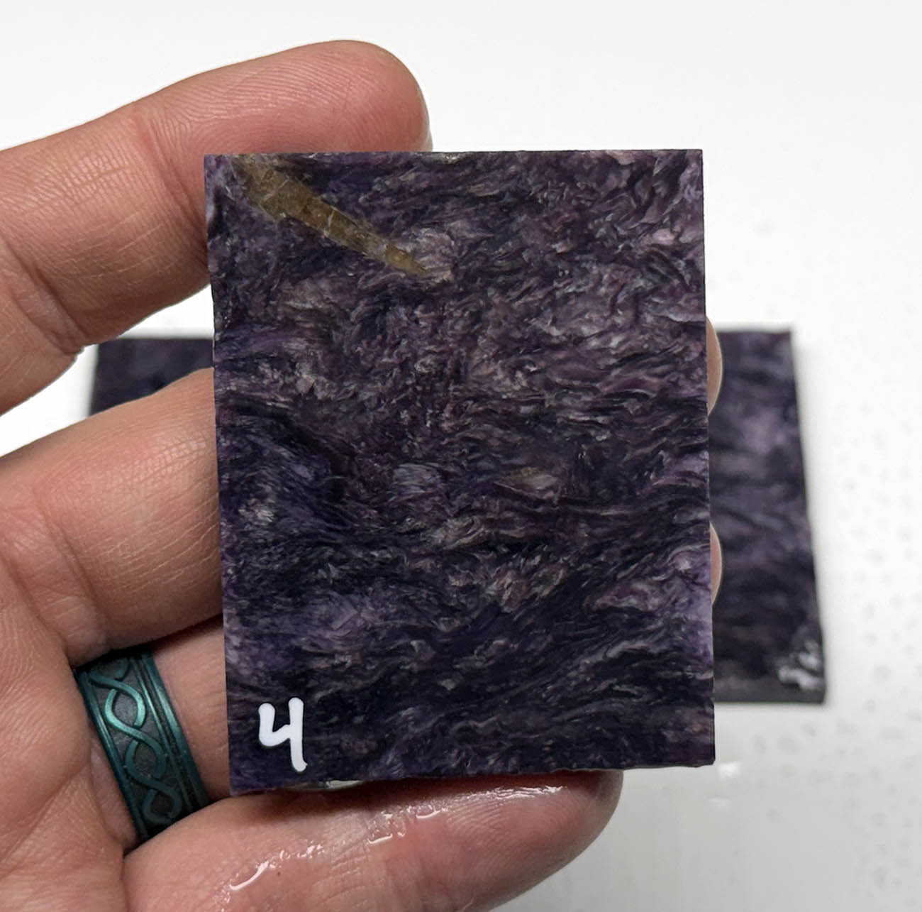 Charoite AAA Gem Grade Russian Purple Jewelry Slabs CS3