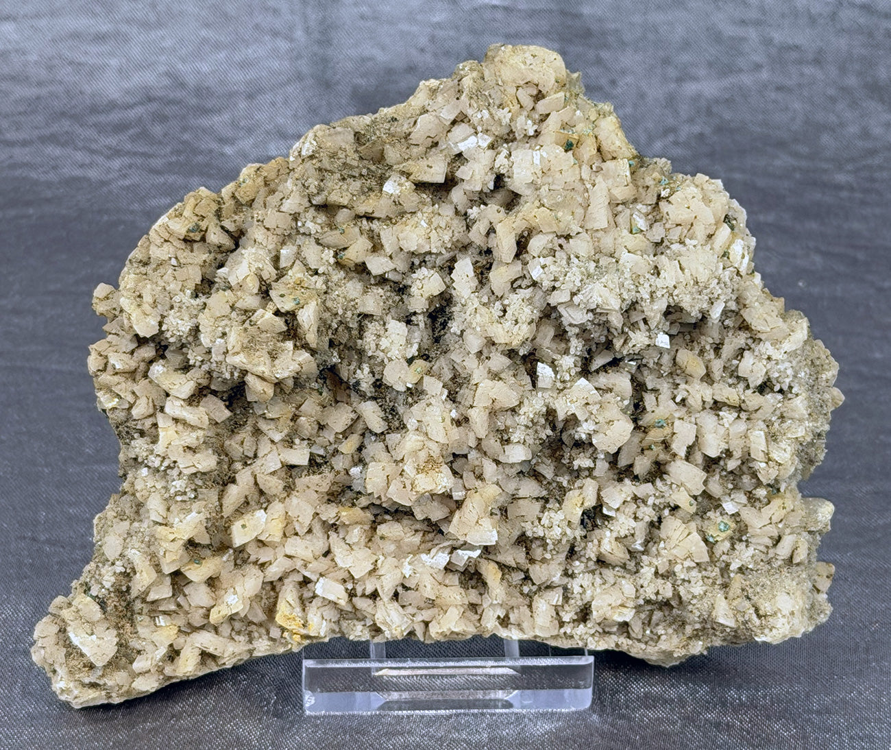 Malachite Berries on Dolomite Matrix Specimen DOLM