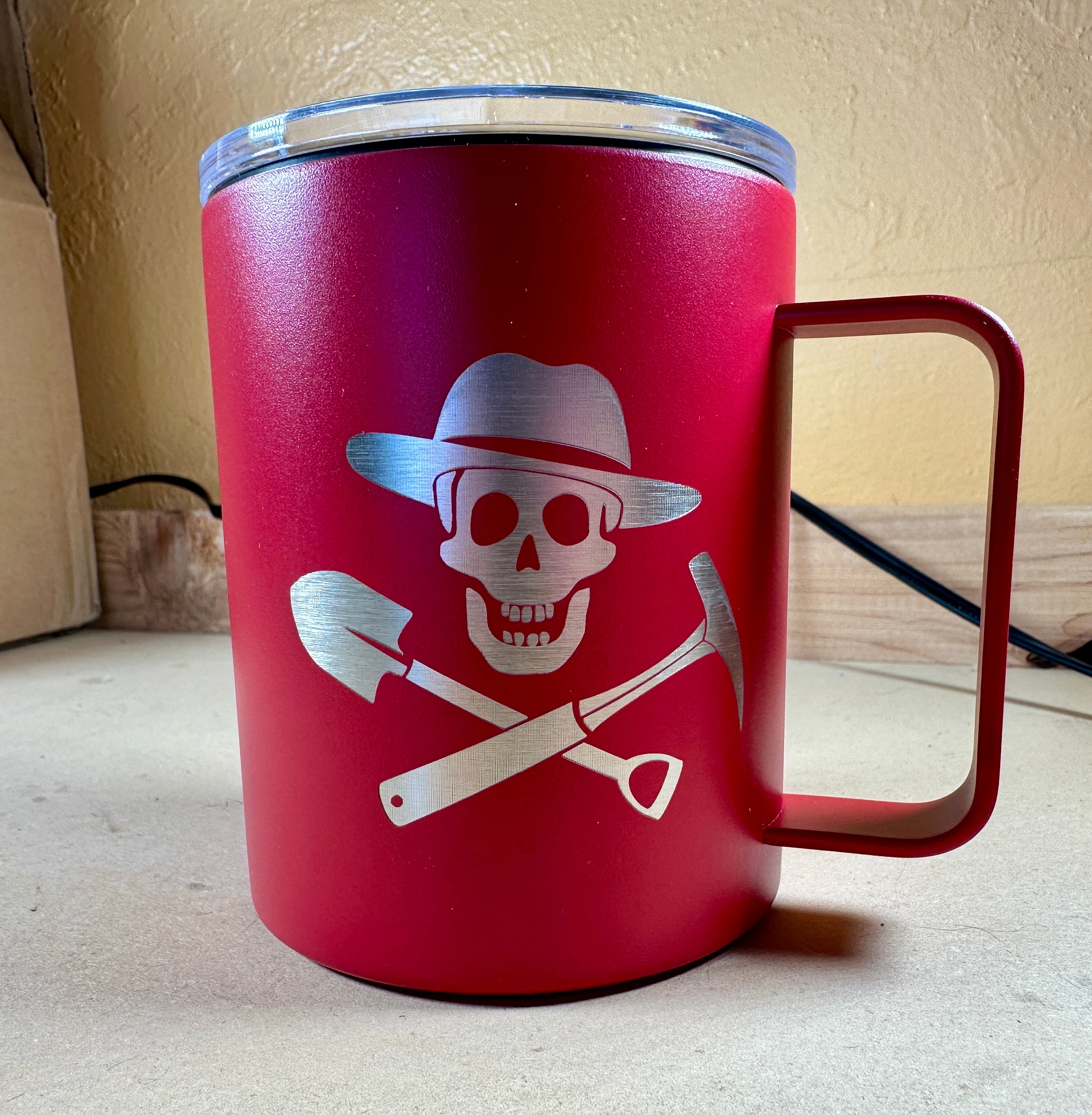 Jolly Rockhound 12oz Stainless Steel Camper Coffee Mug