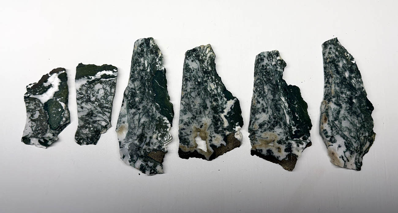 Medfordite Select Grade Green Moss Slabs MD1