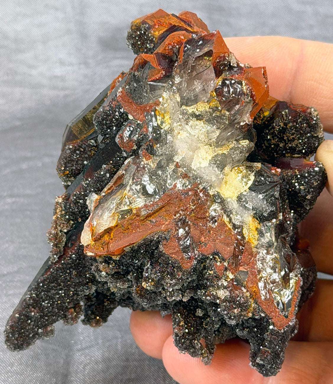 Moroccan Red Quartz Specimen RQM1