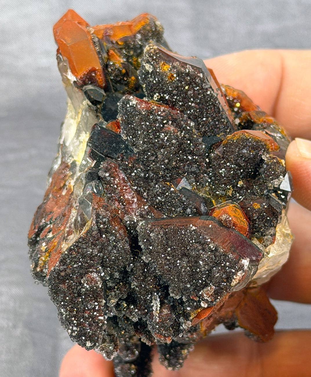 Moroccan Red Quartz Specimen RQM1