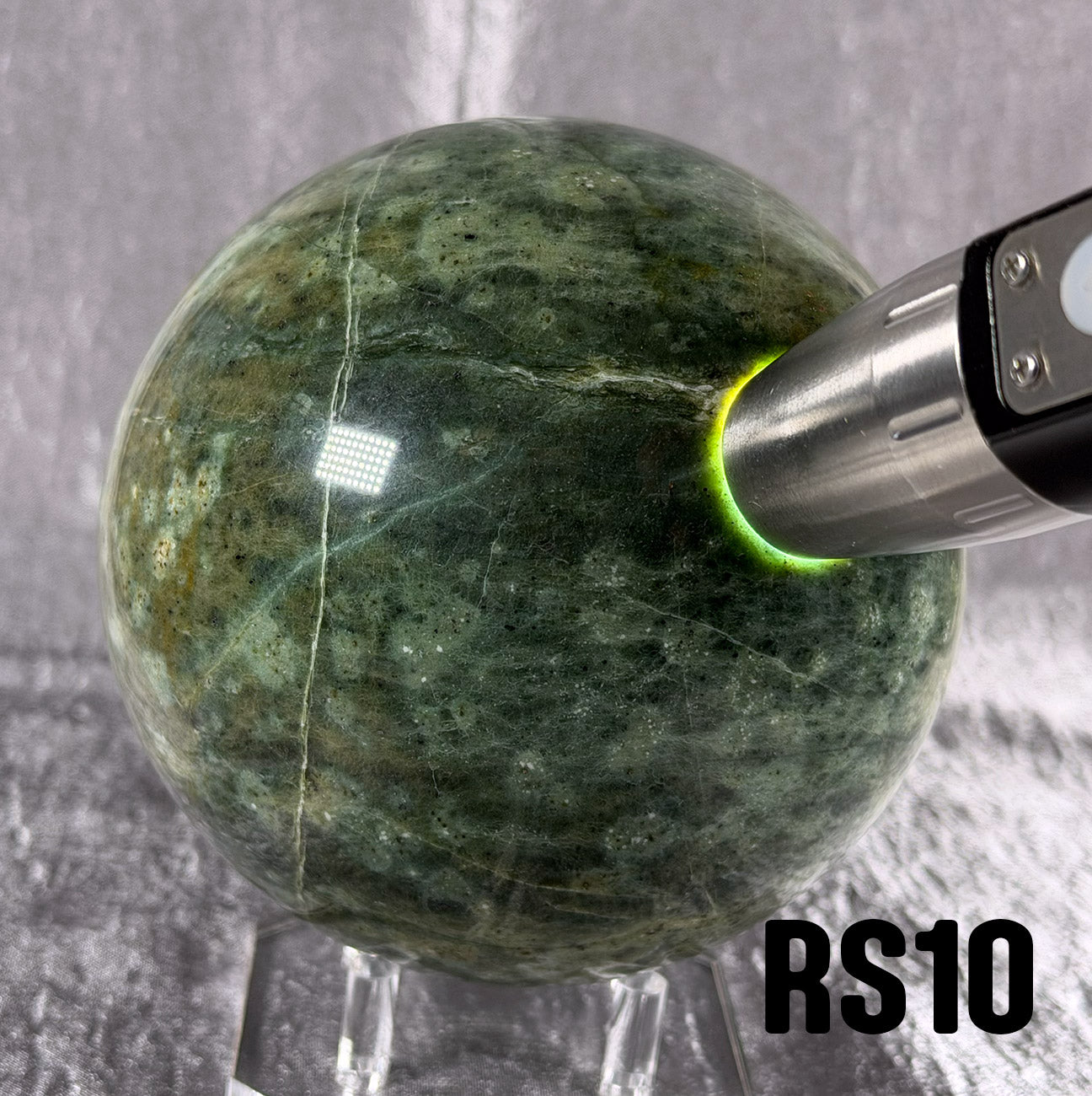 RS10 Rogue Spheres No.10 - 4" Antigorite Bowenite Sphere