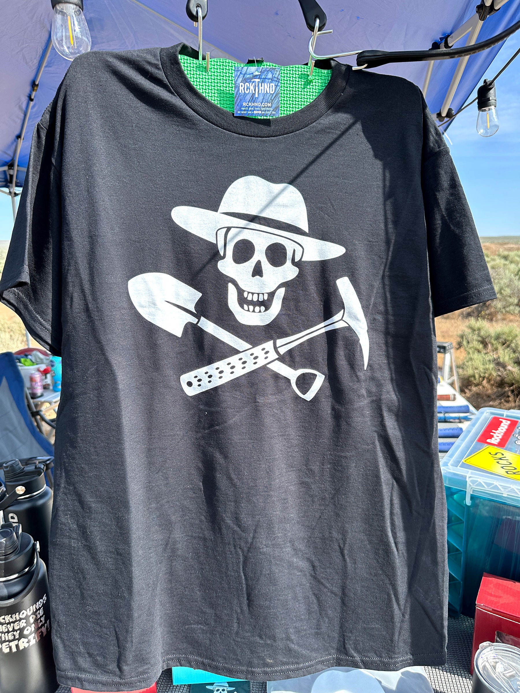 Jolly Rockhound Screenprinted Gildan Unisex Tee