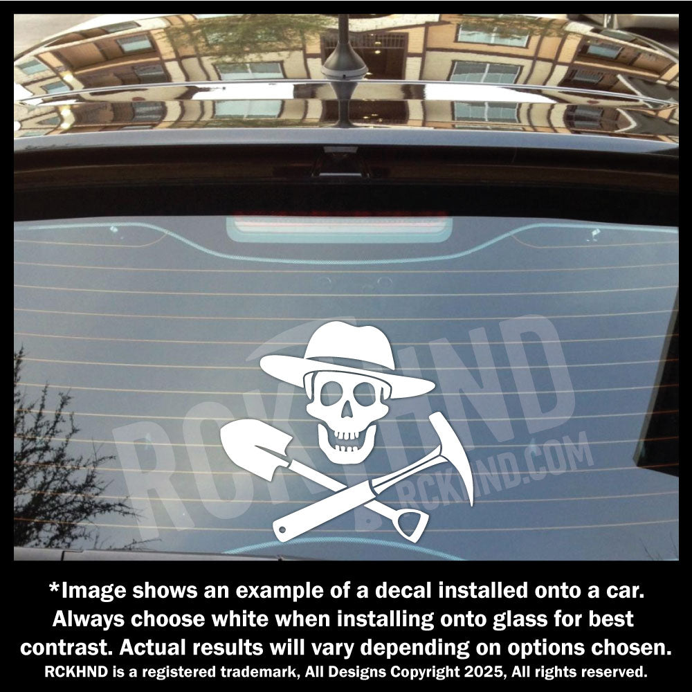 Jolly Rockhound Vinyl Decal