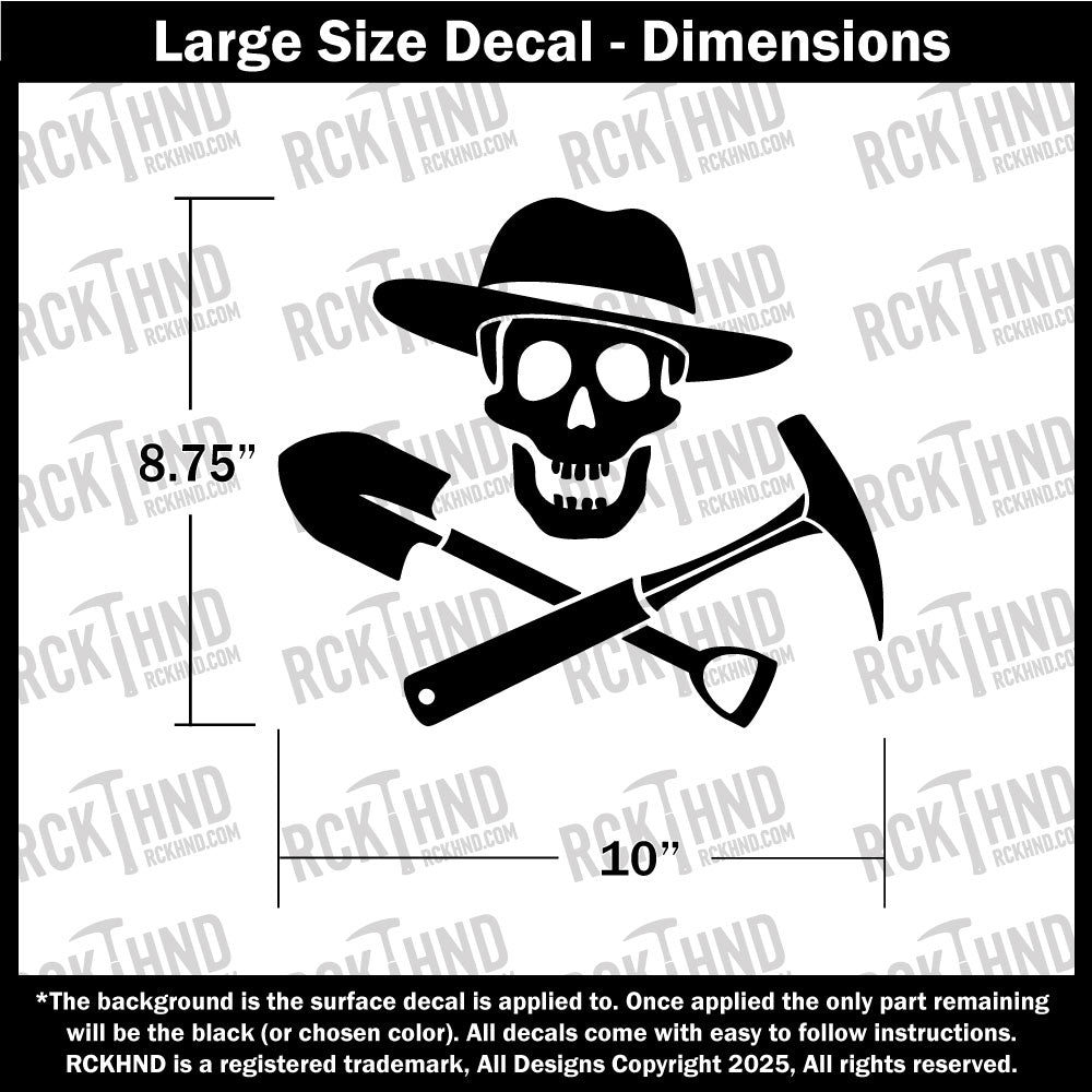 Jolly Rockhound Vinyl Decal