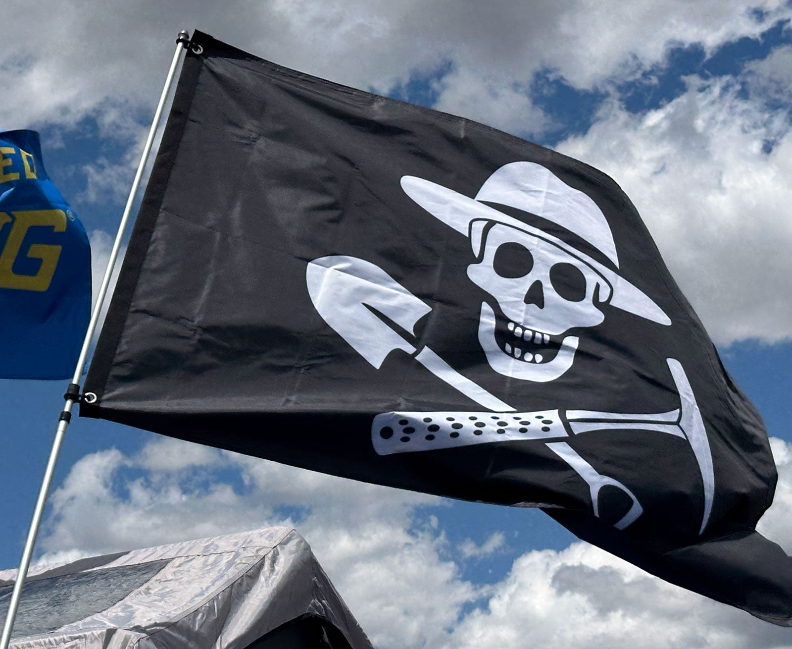 Jolly Rockhound 5-foot x 3-foot Pirate Flag