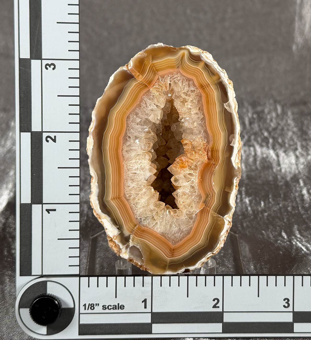 Rare Moctezuma Geode Cut and Polished Agate