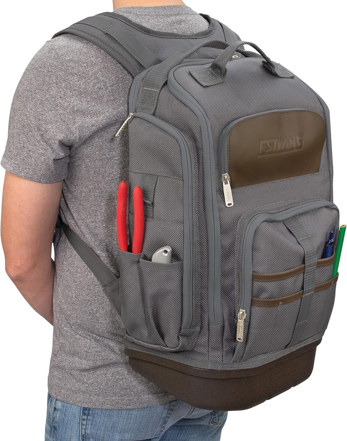 Estwing 20-Inch Hard Bottom Tool Backpack