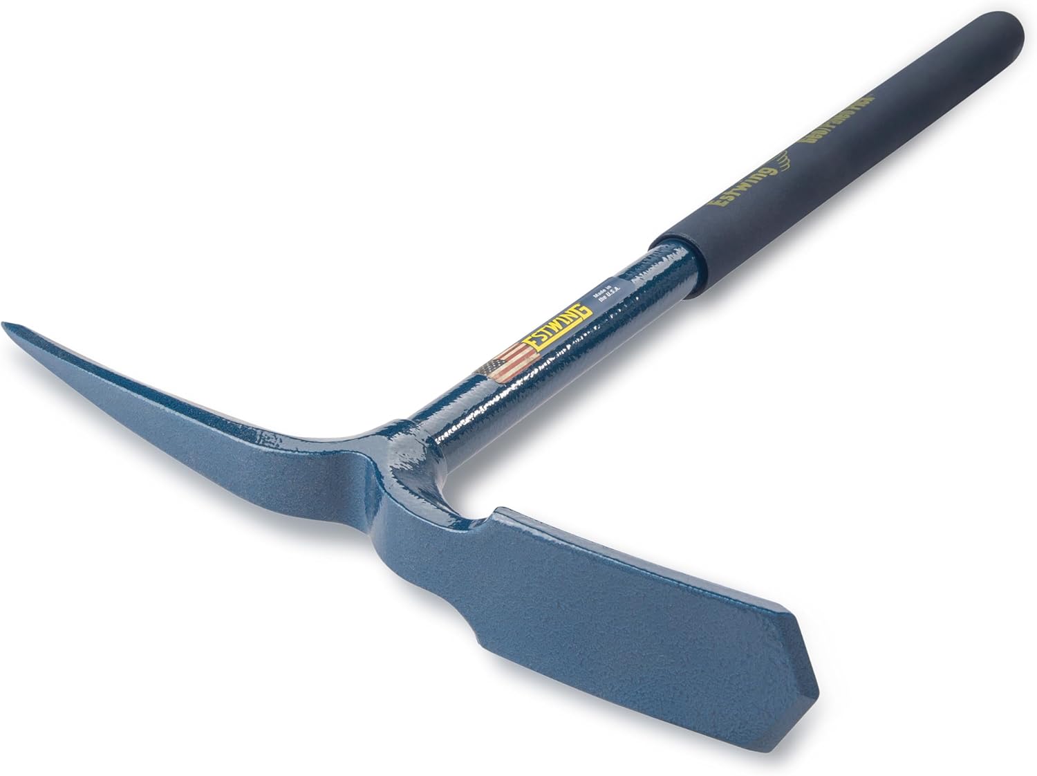 Estwing Geo/Paleo Rock Pick - 25" Geologist Tool with All Steel Construction & Vinyl Cushion Grip