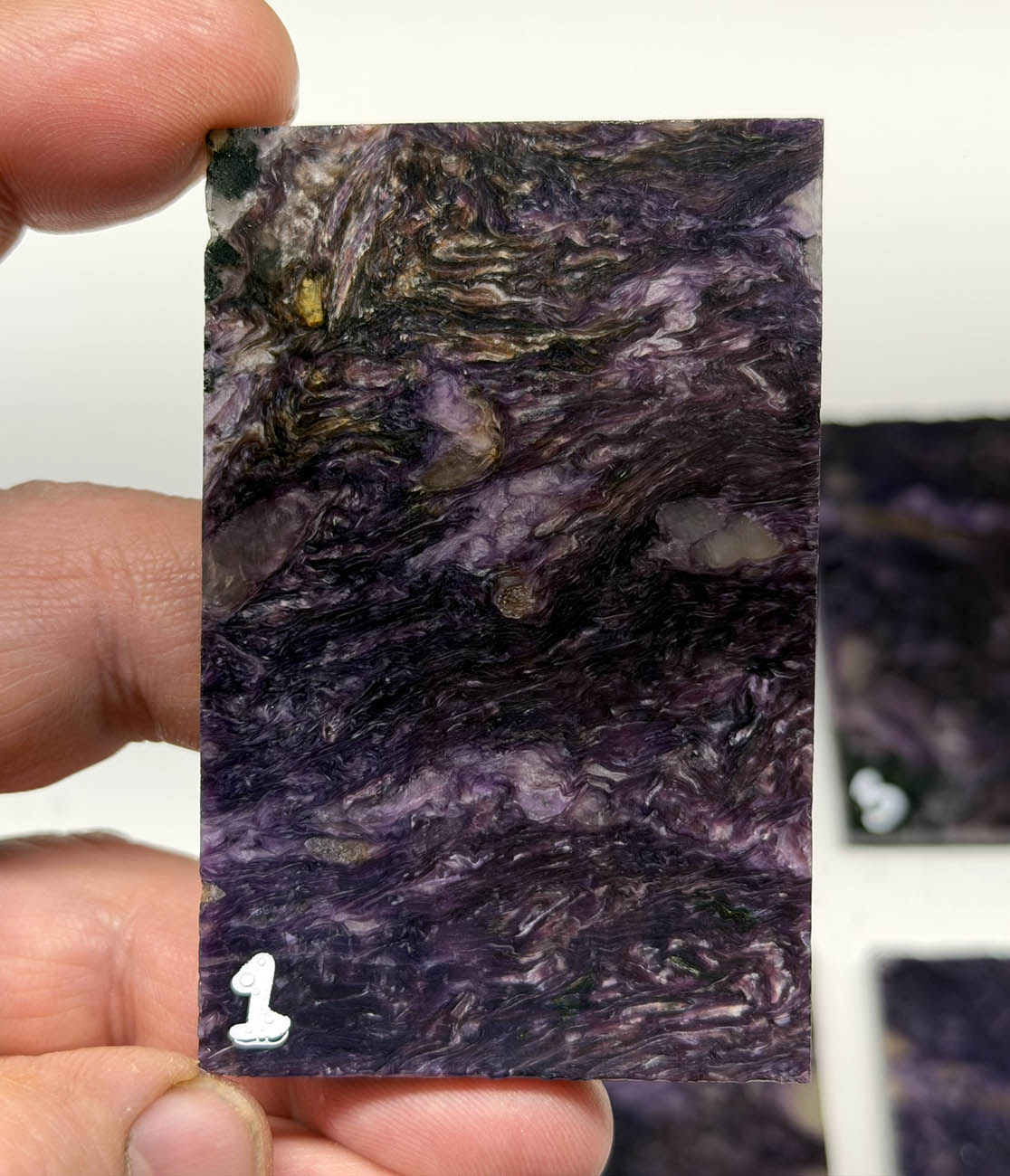 Charoite AA Grade Russian Purple Slabs CS2