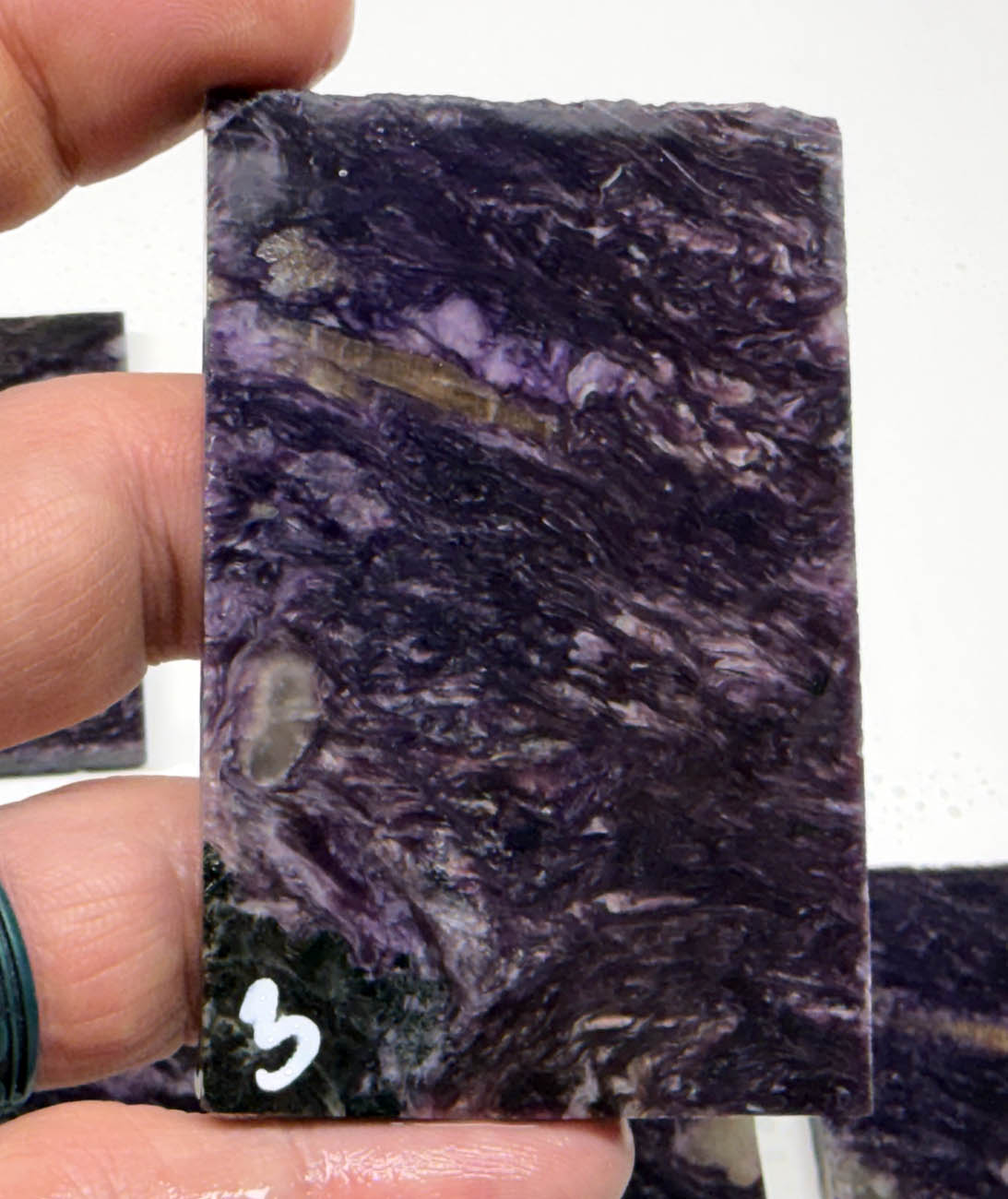 Charoite AA Grade Russian Purple Slabs CS2