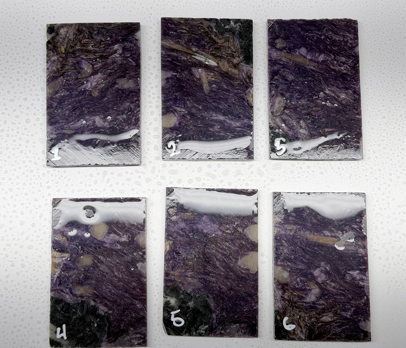 Charoite AA Grade Russian Purple Slabs CS2