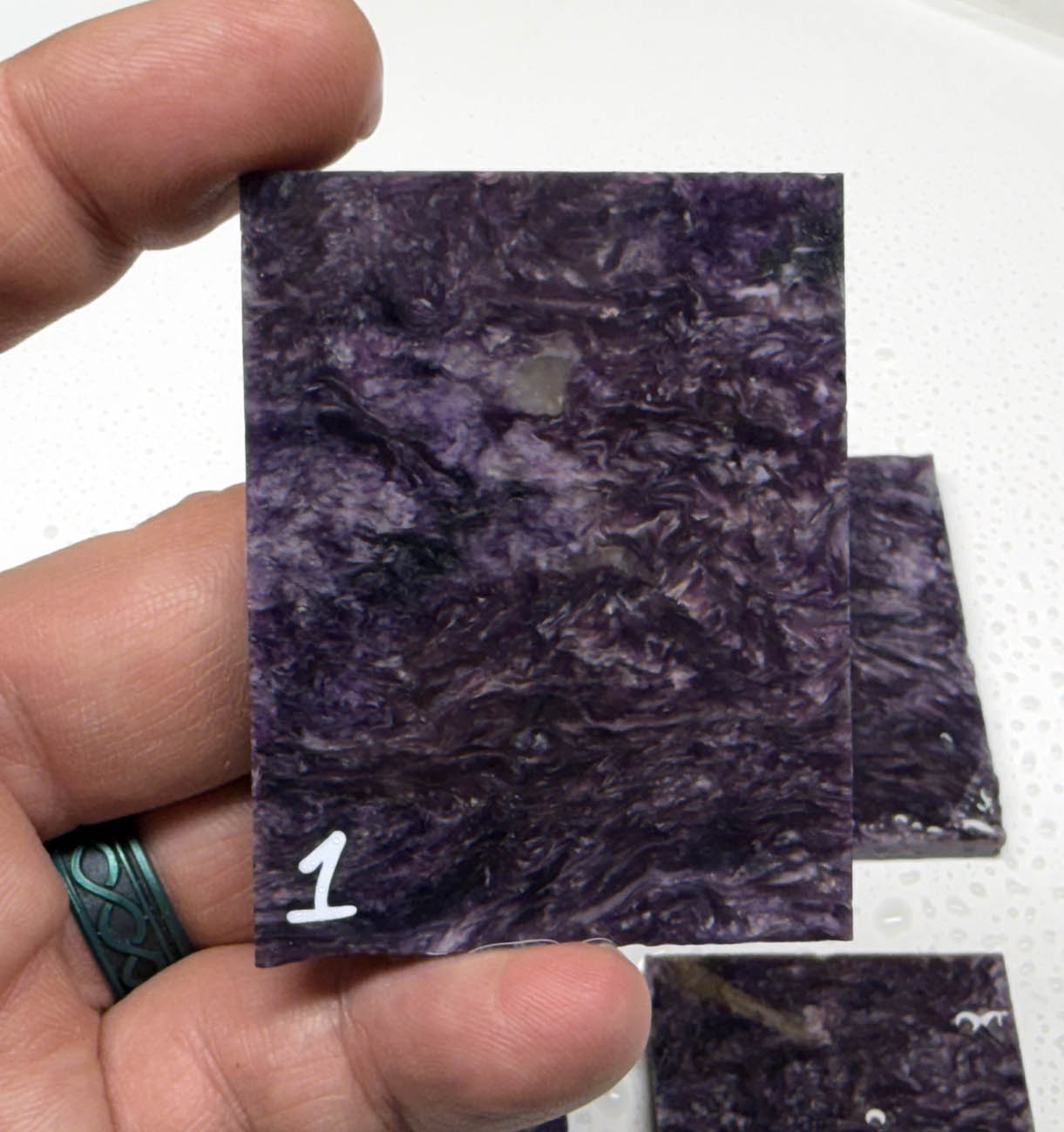 Charoite AAA Gem Grade Russian Purple Jewelry Slabs CS3