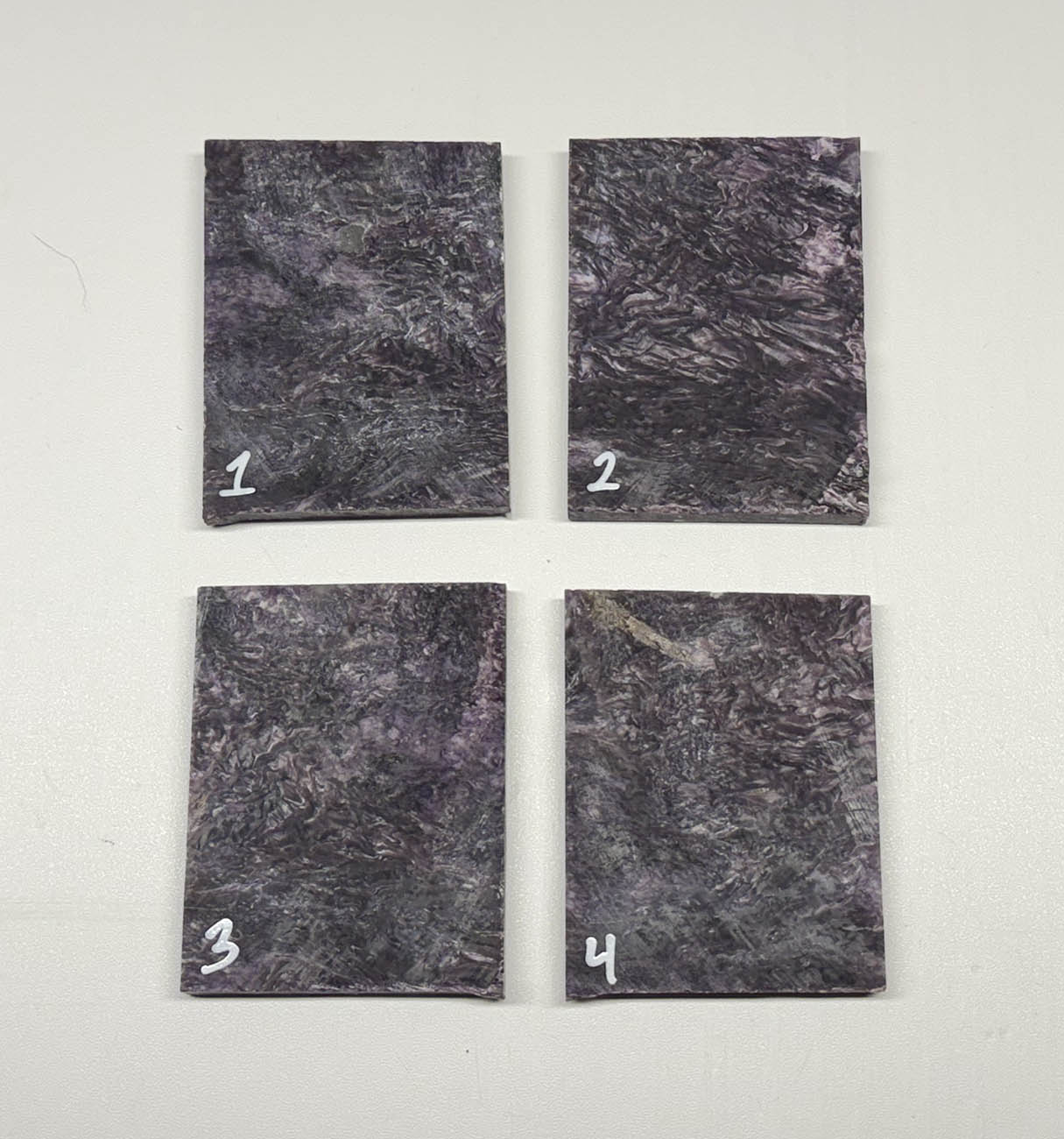 Charoite AAA Gem Grade Russian Purple Jewelry Slabs CS3