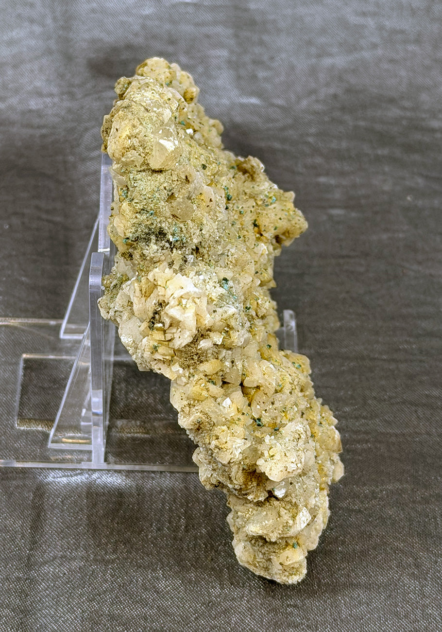 Malachite Berries on Dolomite Matrix Specimen DOLM
