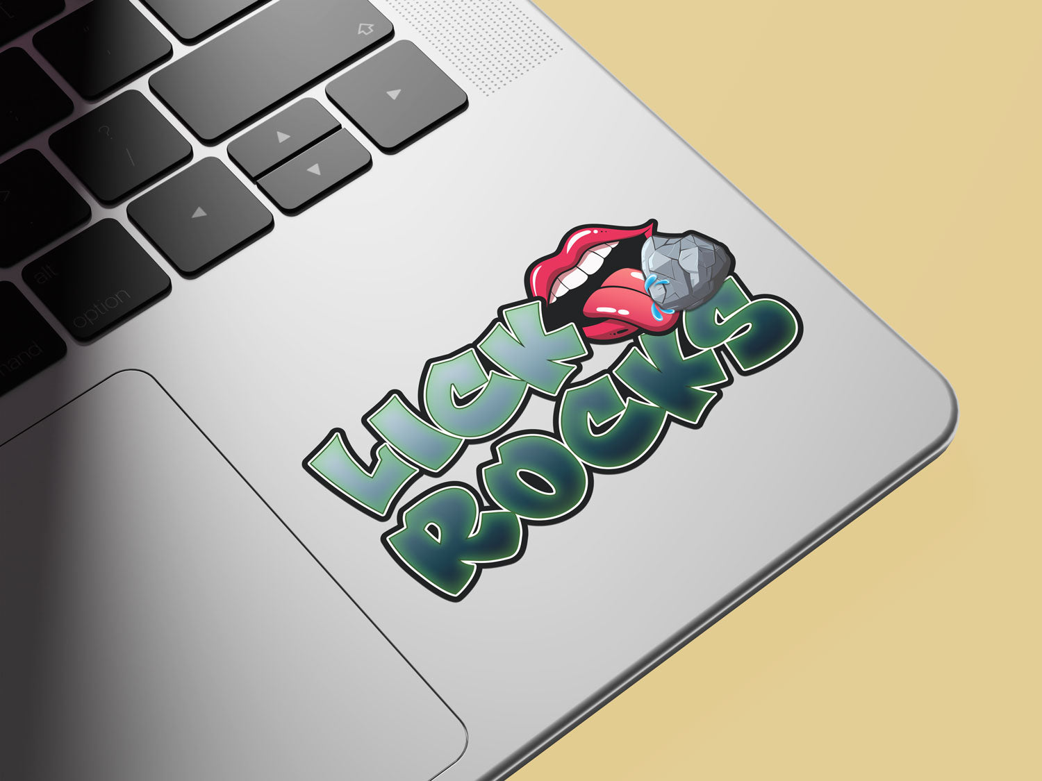 Lick Rocks UV Printed Vinyl Sticker