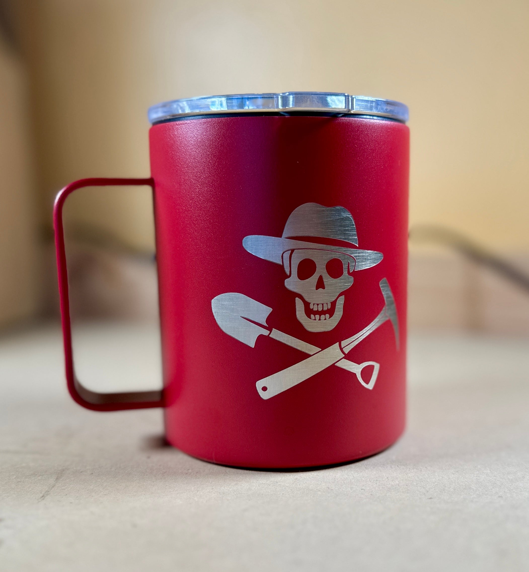 Jolly Rockhound 12oz Stainless Steel Camper Coffee Mug
