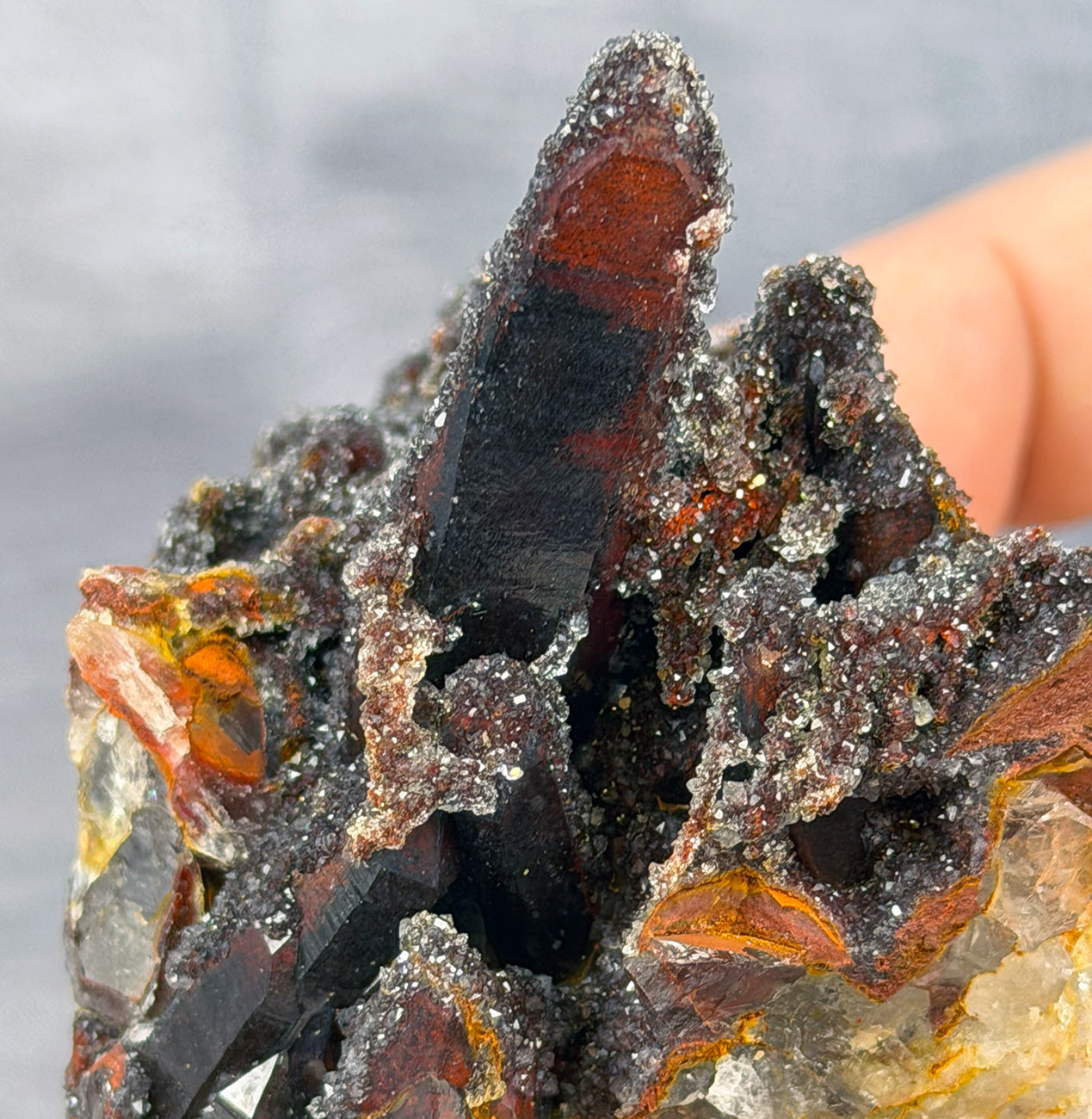 Moroccan Red Quartz Specimen RQM1