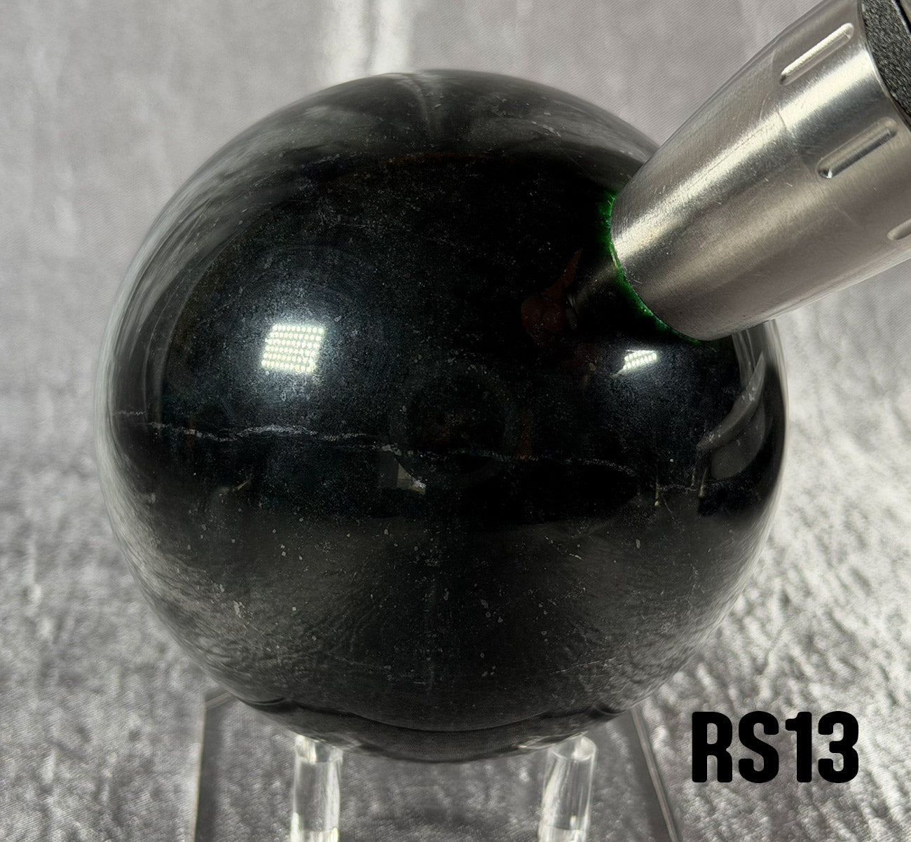 RS13 Rogue Spheres No.13 - 3.5" Antigorite Bowenite Sphere