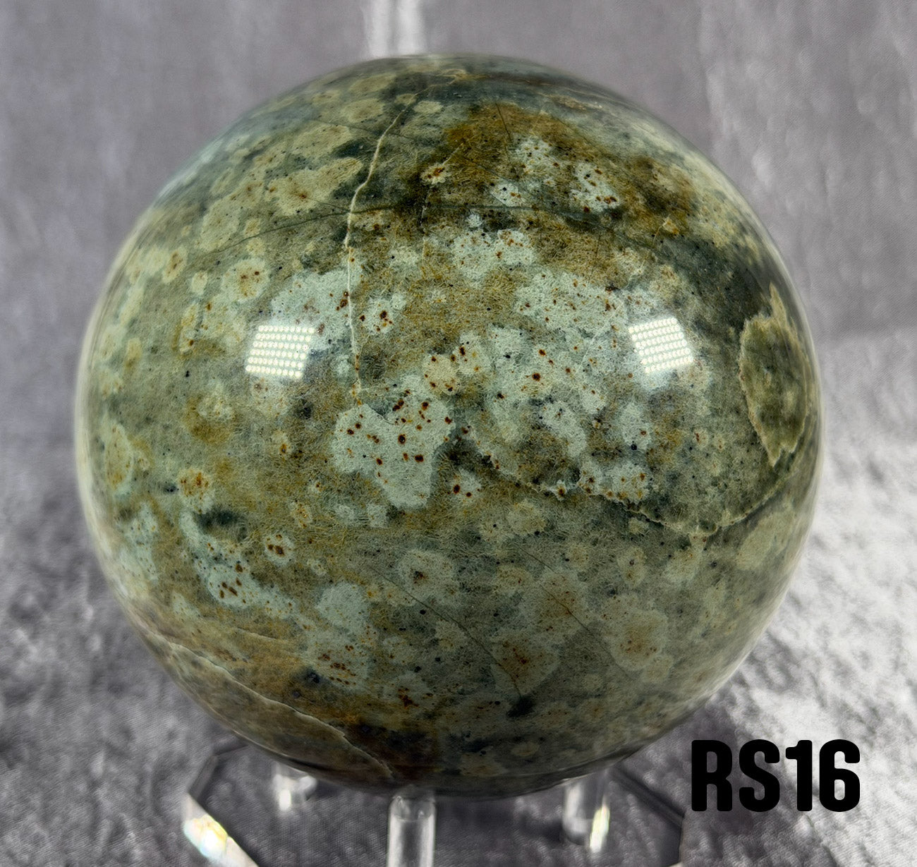 RS16 Rogue Spheres No.16 - 4" Antigorite Bowenite Sphere