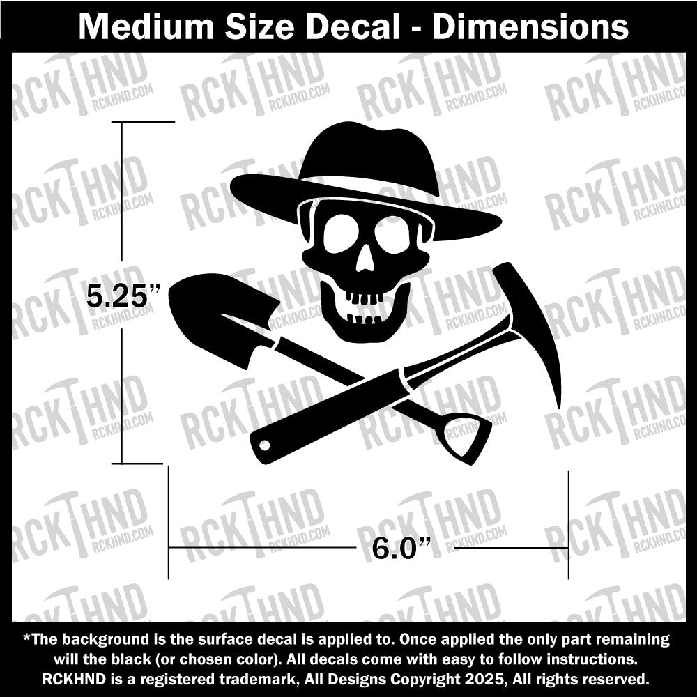 Jolly Rockhound Vinyl Decal