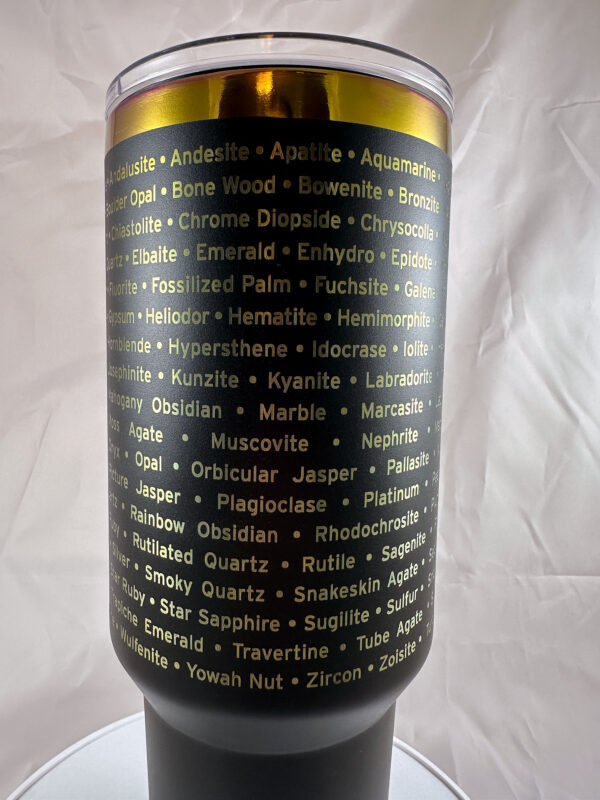 My Favorite Rock Is... 40 oz Rainbow Tumbler - Image 5