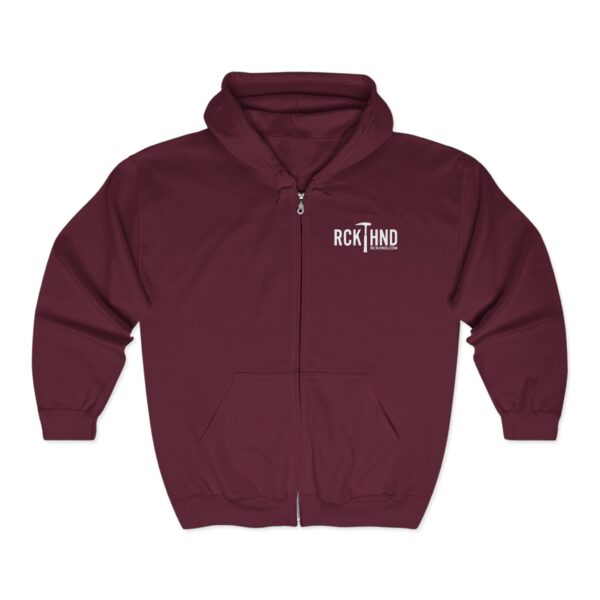 Jolly Rockhound Unisex Heavy Blend™ Full Zip Hooded Sweatshirt - Image 3