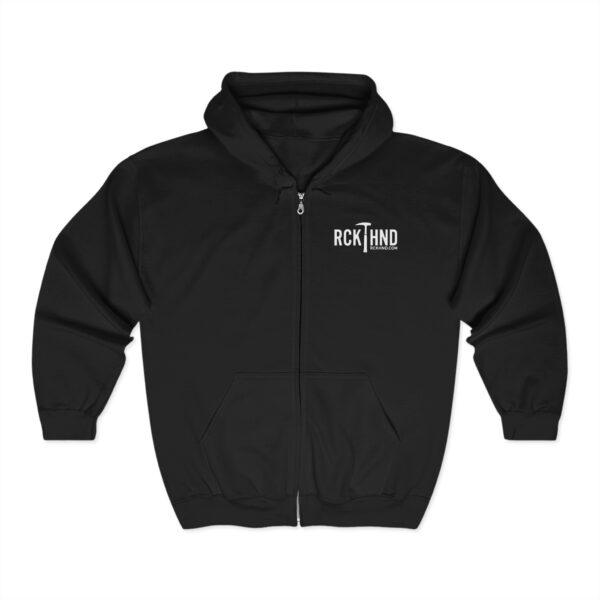 Jolly Rockhound Unisex Heavy Blend™ Full Zip Hooded Sweatshirt - Image 2