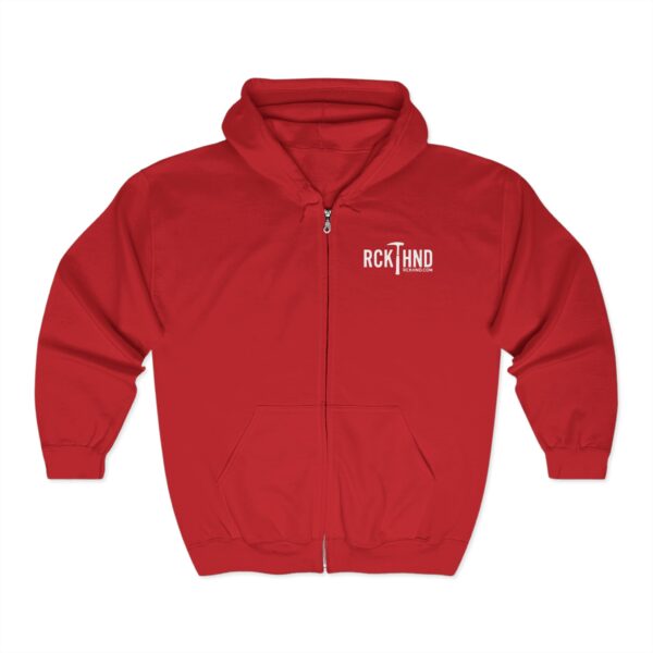 Jolly Rockhound Unisex Heavy Blend™ Full Zip Hooded Sweatshirt - Image 7