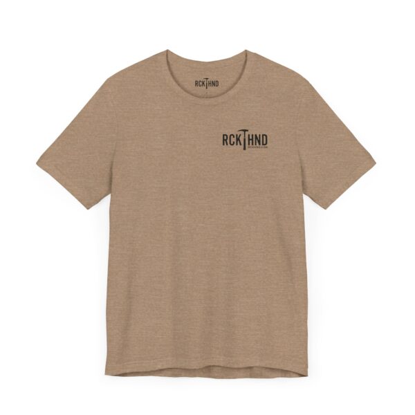 Oregon RCK HND Thunderegg State Rock License Plate Shirt - Image 8