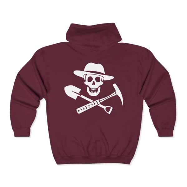 Jolly Rockhound Unisex Heavy Blend™ Full Zip Hooded Sweatshirt - Image 4