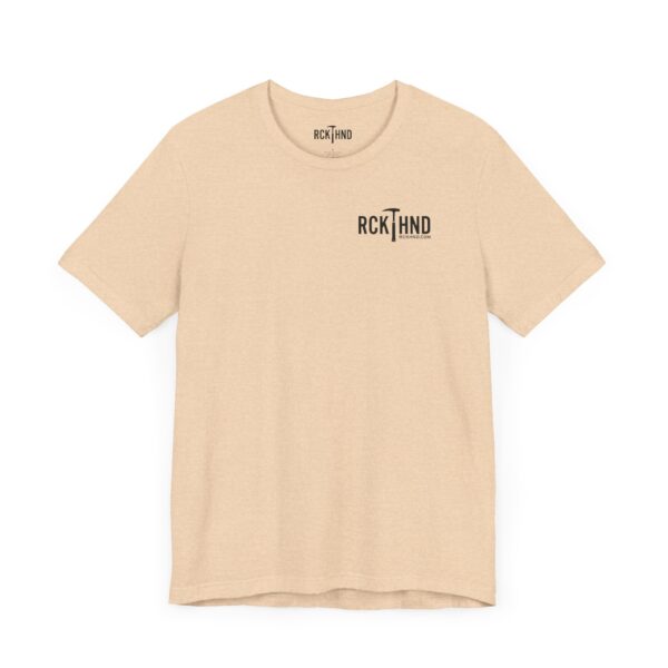 Oregon RCK HND Thunderegg State Rock License Plate Shirt - Image 5